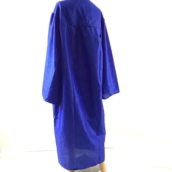 Jostens Unisex Matte Robe for Graduation 5’6”-6’ Gown Choir Church Pulpit Blue - Picture 3 of 4